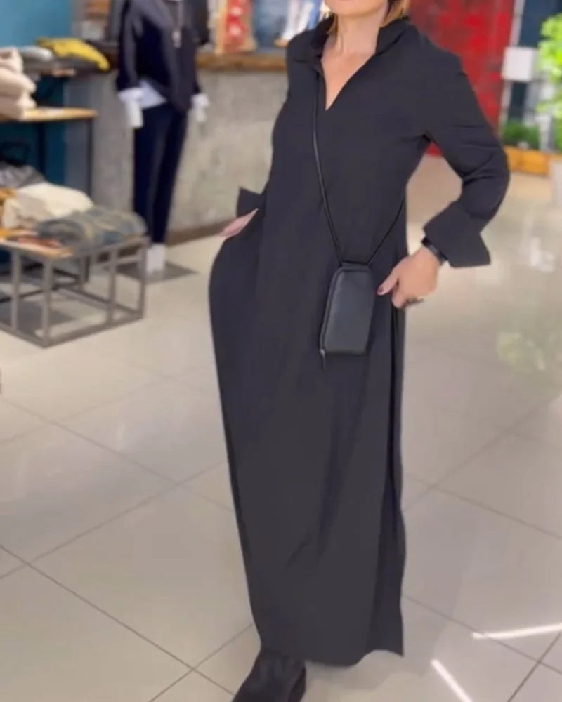 Lorena - Vestido Elegante De Otoño