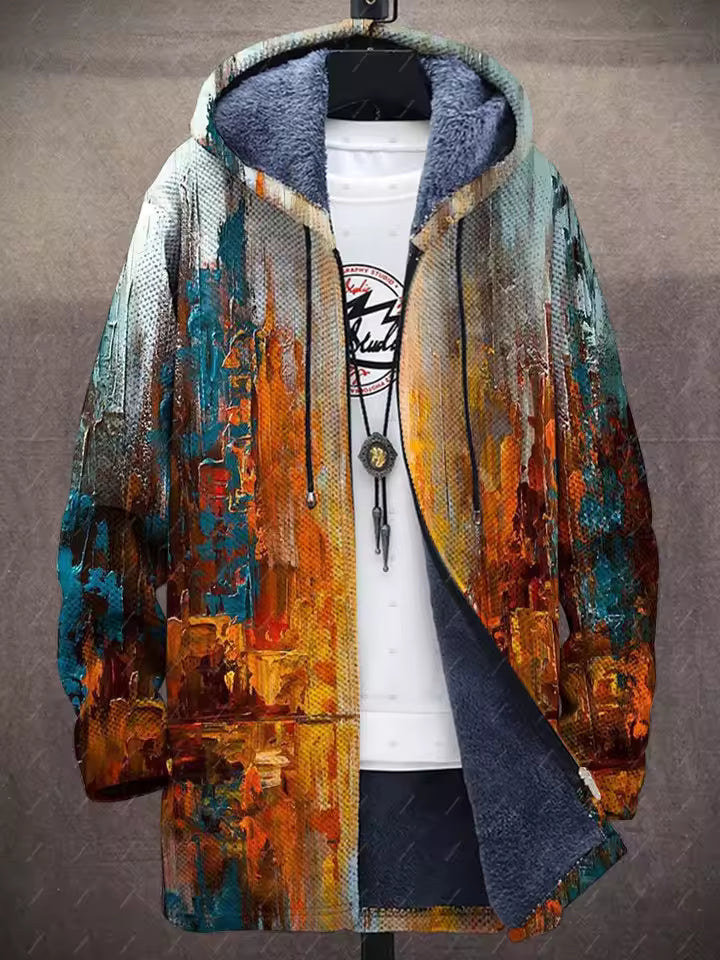 Viviana - Cárdigan de lujo inspirado en el arte