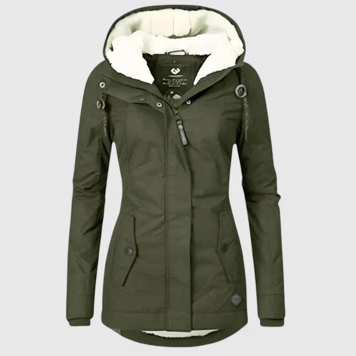 Seravia - Chaqueta impermeable con estilo