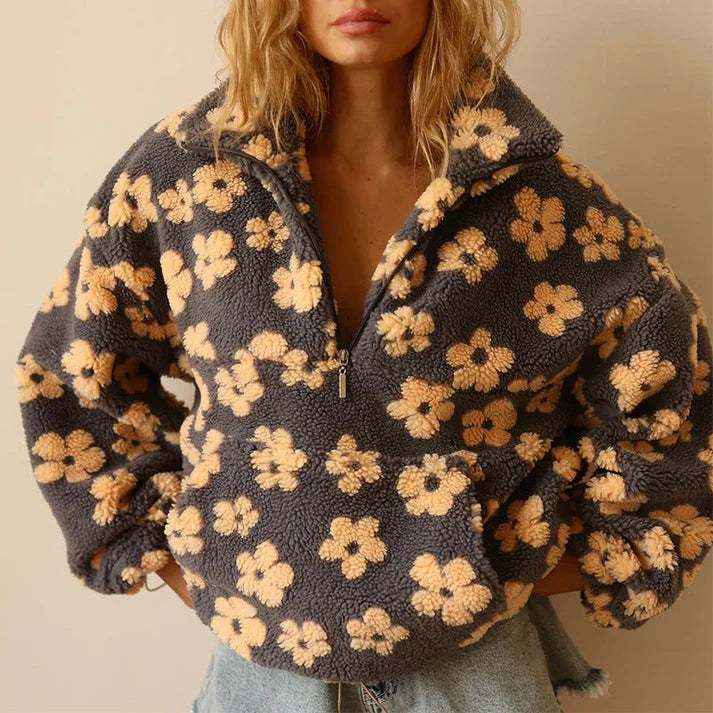 Chloé™ | Suéter de polar bohemio