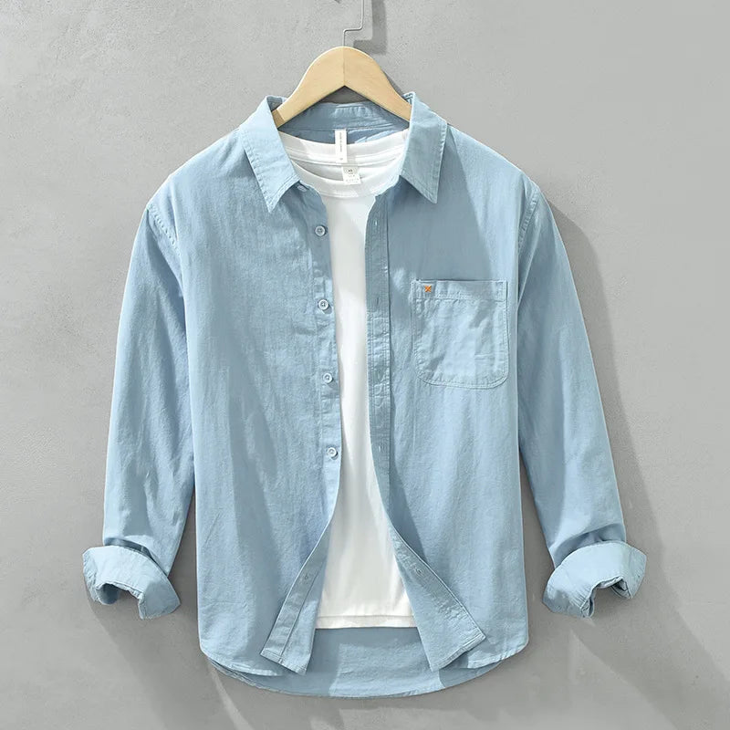 CAMISA DE HOMBRE ESTILO MINIMALISTA SILAMODA™