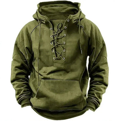 Sudadera con capucha retro: calidez, comodidad y estilo para cada aventura.